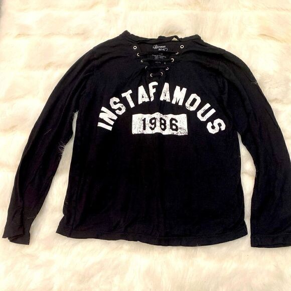 Flowers By Zoe Instafamous Long Sleeve Tee - Picture 1 of 4